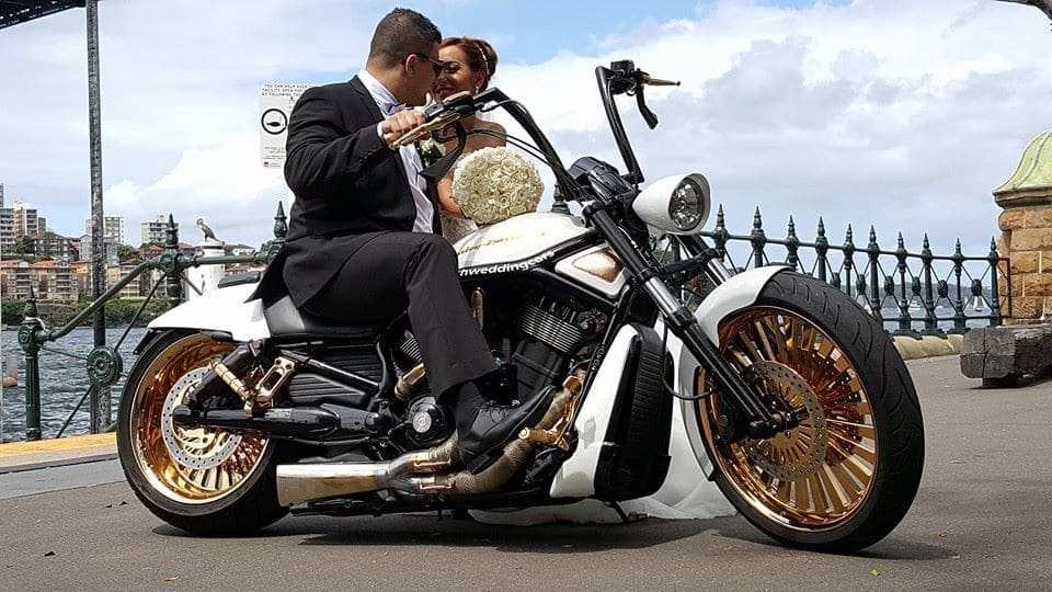 Wedding Motorbike Sydney Hire