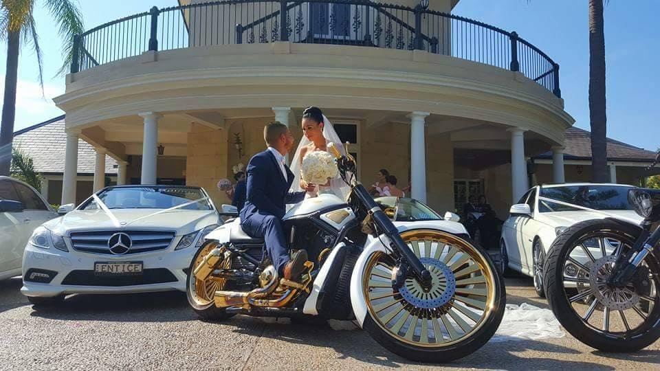 Sydney Wedding Motorbikes - Sydney