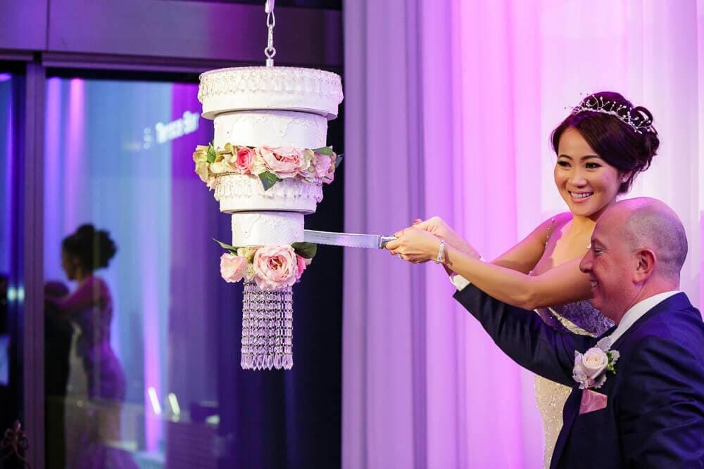 Smaller Hanging Wedding Cake
