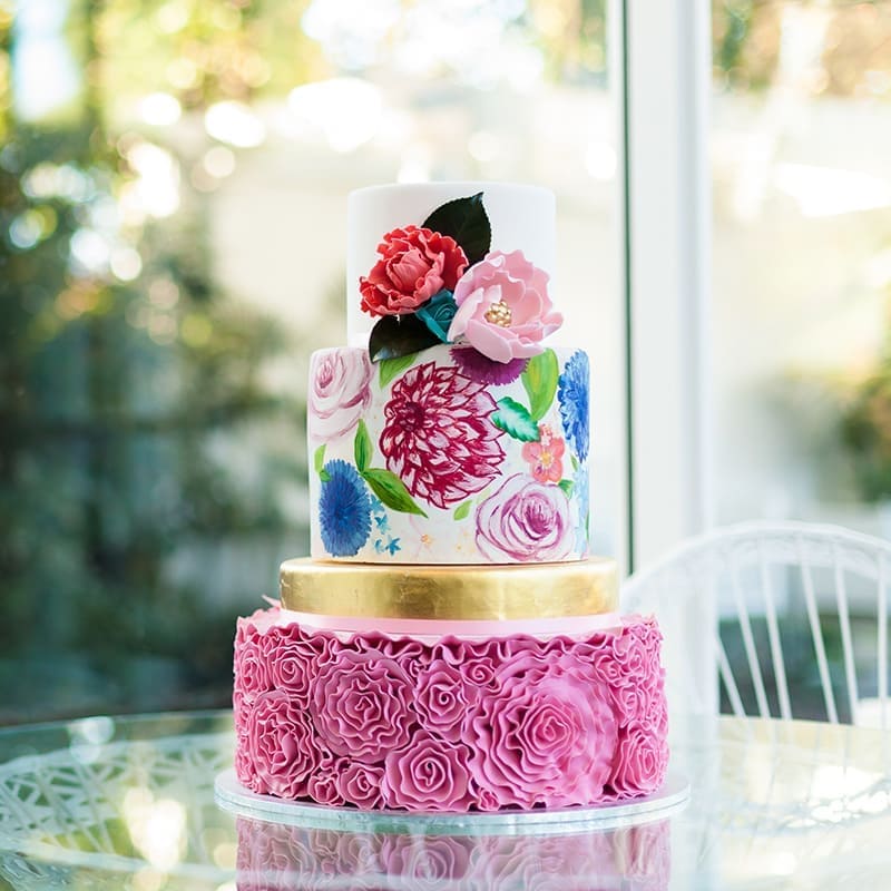 Nikos wedding cakes