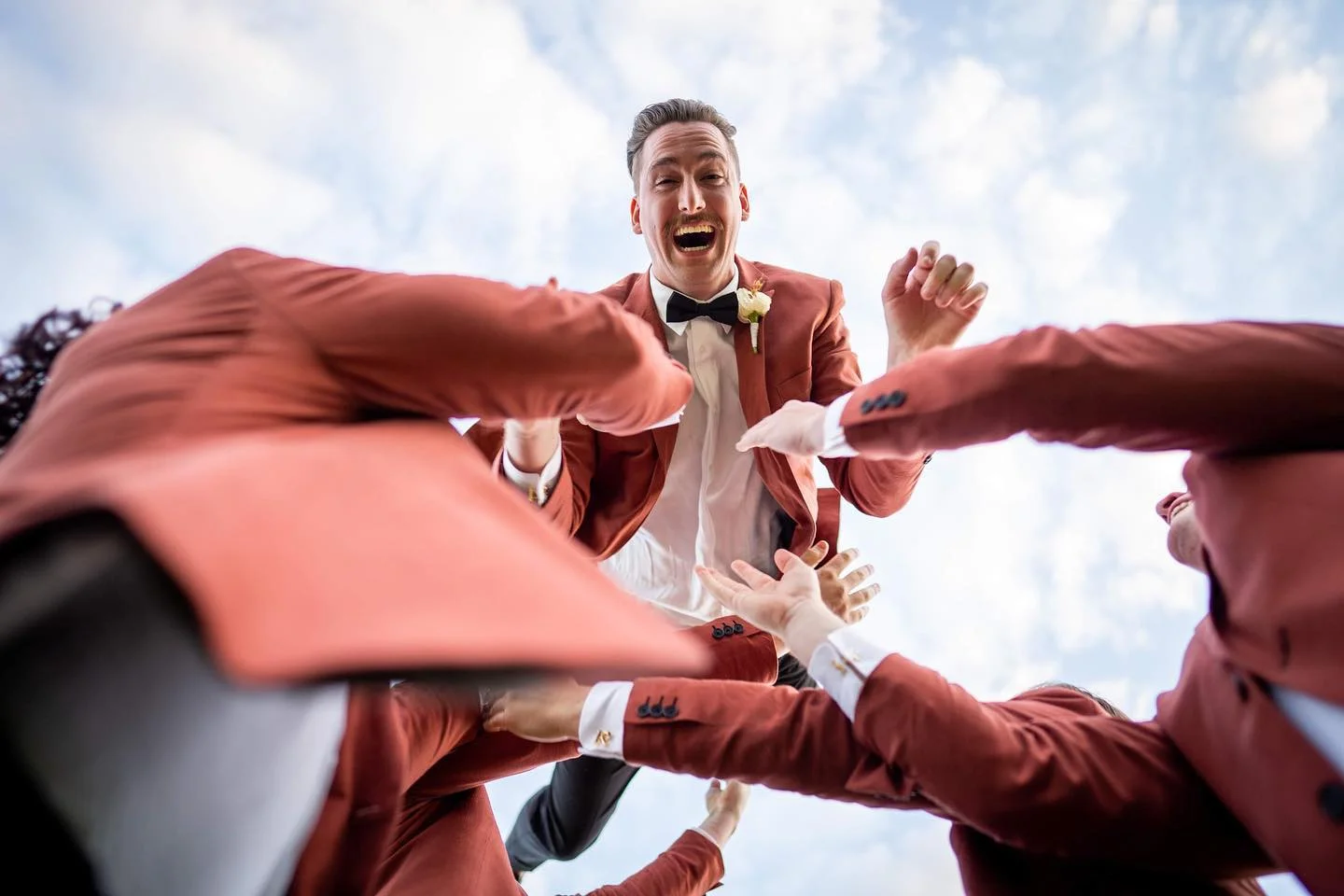 Red-wedding-ideas-inspiration-suit-jackets-from-@hockerty.men-photo-Alegna-Weddings