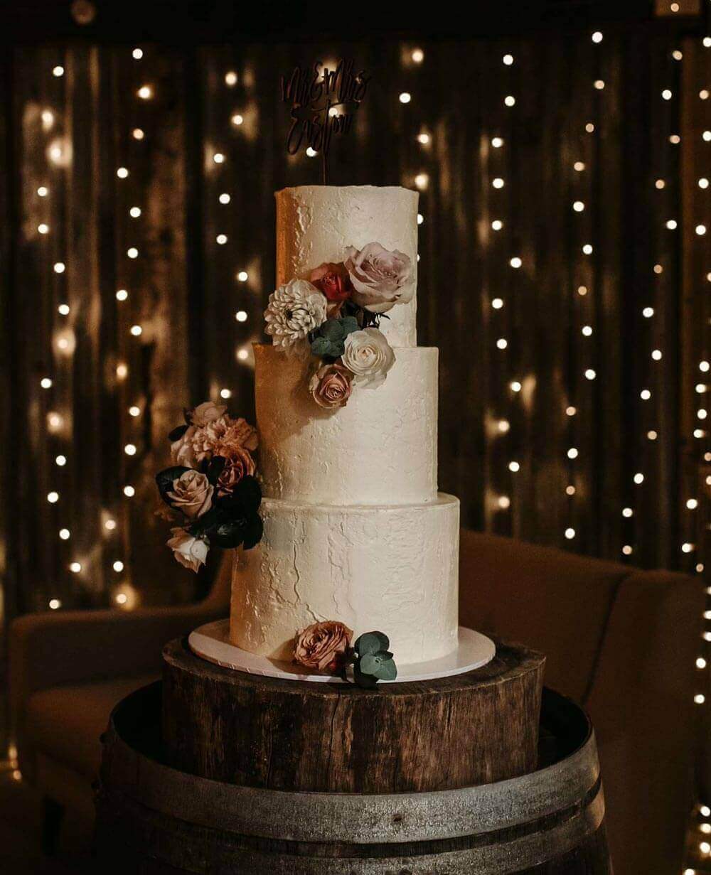 Rustic Wedding Cake Sweet Art Creations