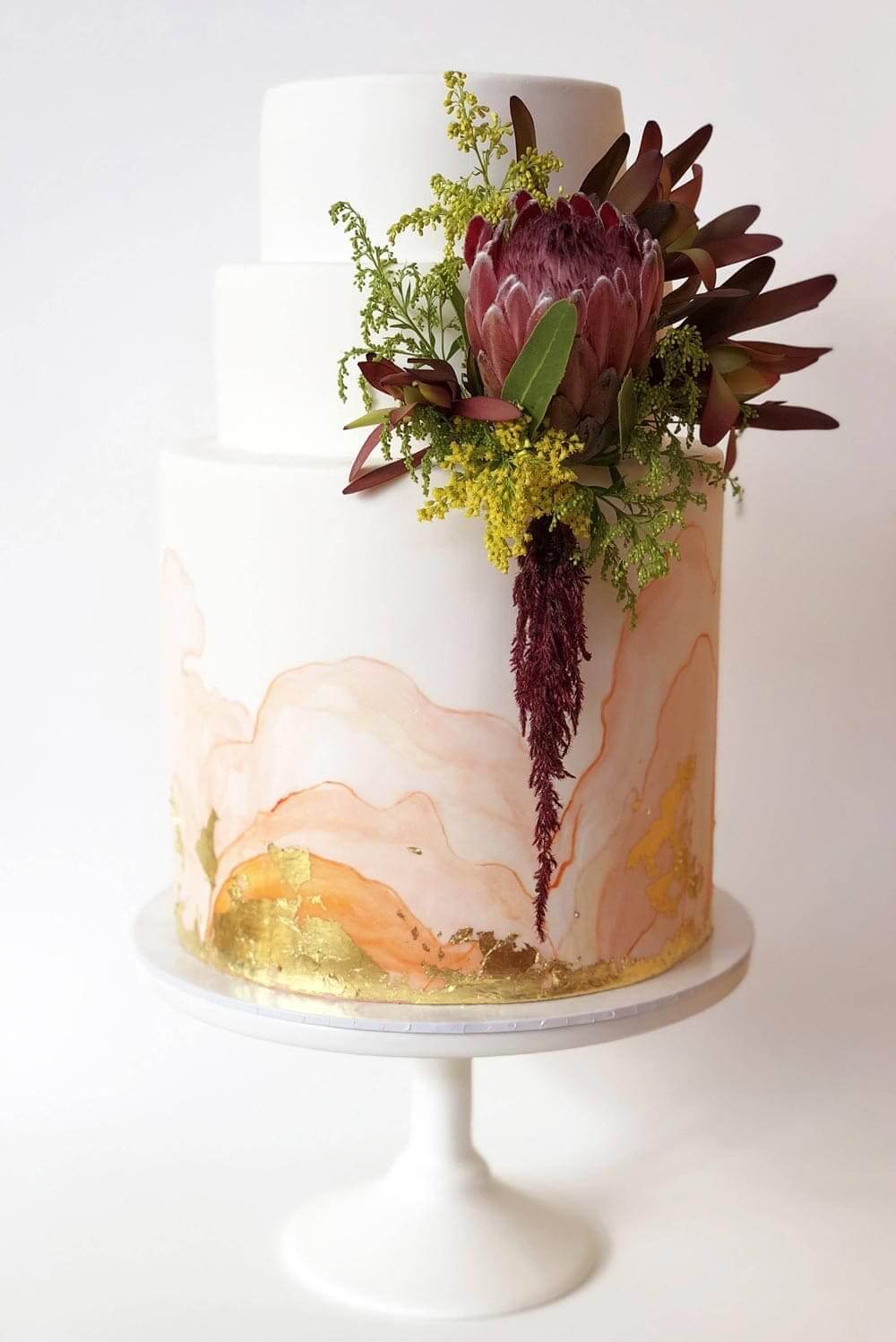 Rustic Wedding Cakes by Melbourne's Mad About Cakes