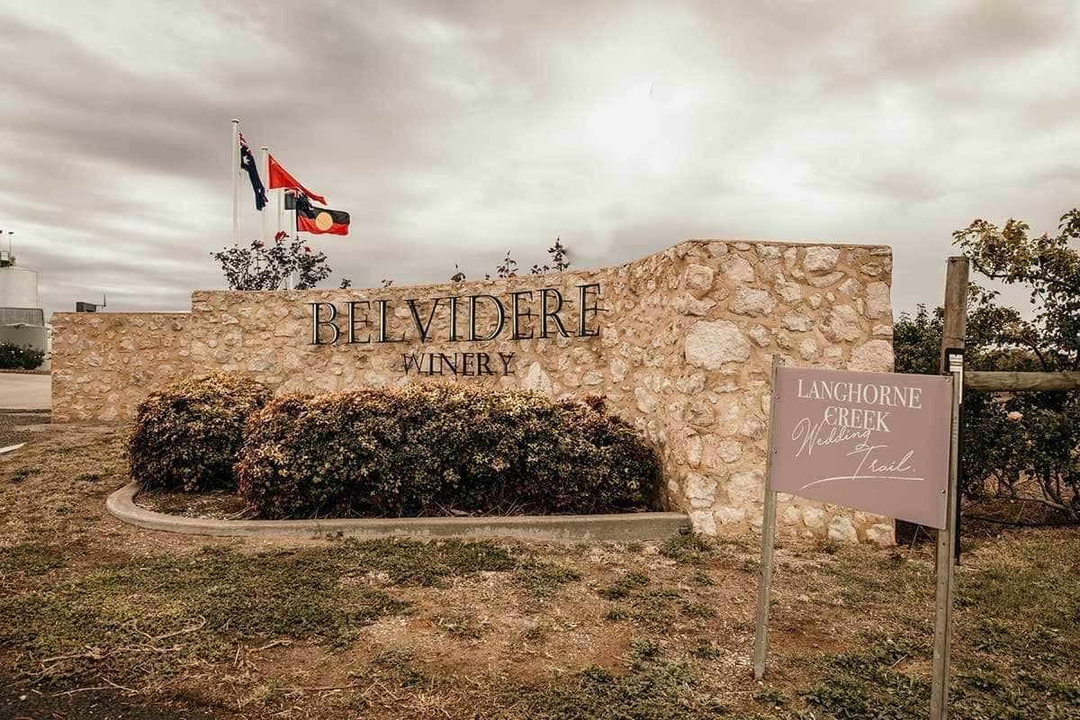 Belvidere Winery South Australia Wedding Trail