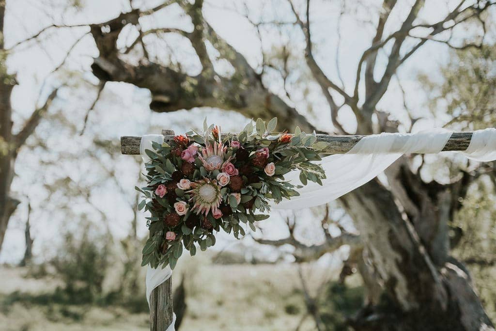 Wedding Ceremony Styling - Queensland - ABIA Real Wedding