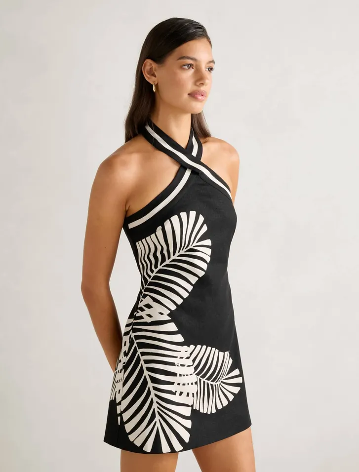 Wedding-guest-dress-codes-casual-Forever-New-Adore-halter-neck-mini