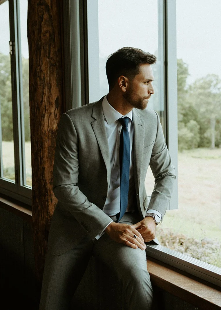 Wedding-guest-dress-codes-formal-Black-Jacket-Suiting-Murarrie-photo-@elkandfir