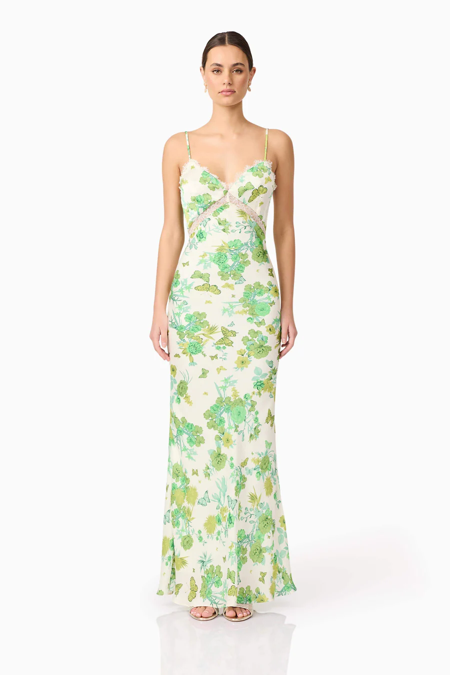 Wedding-guest-dress-codes-smart-casual-Elliatt-Tess-Floral-Maxi-Dress