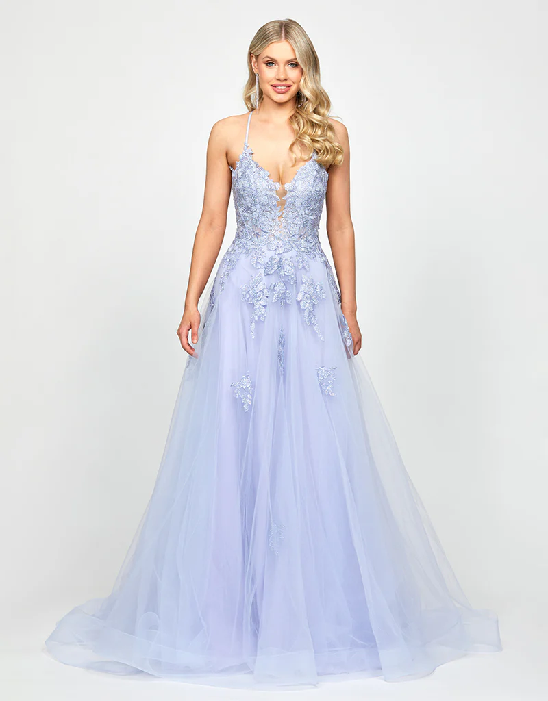 Wedding-guest-dress-codes-white-tie-Bariano-Rosalee-embellished-ball-gown-B73D83L