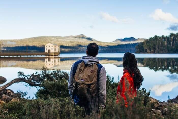 best-honeymoon-destinations-australia-pumphouse-point-lake-st-clair-tasmania-photo-Adam-Gibson
