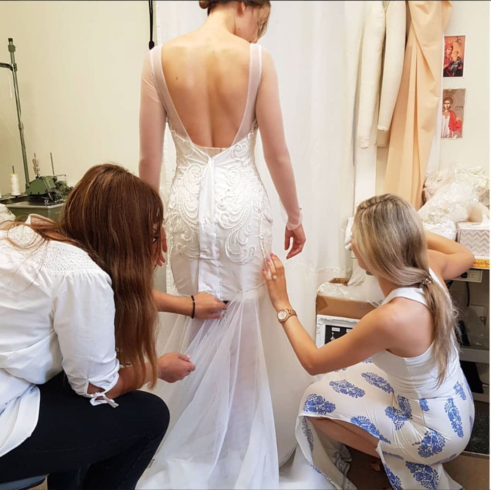Buying a Wedding Dress with Bizzaro Bridal Couture