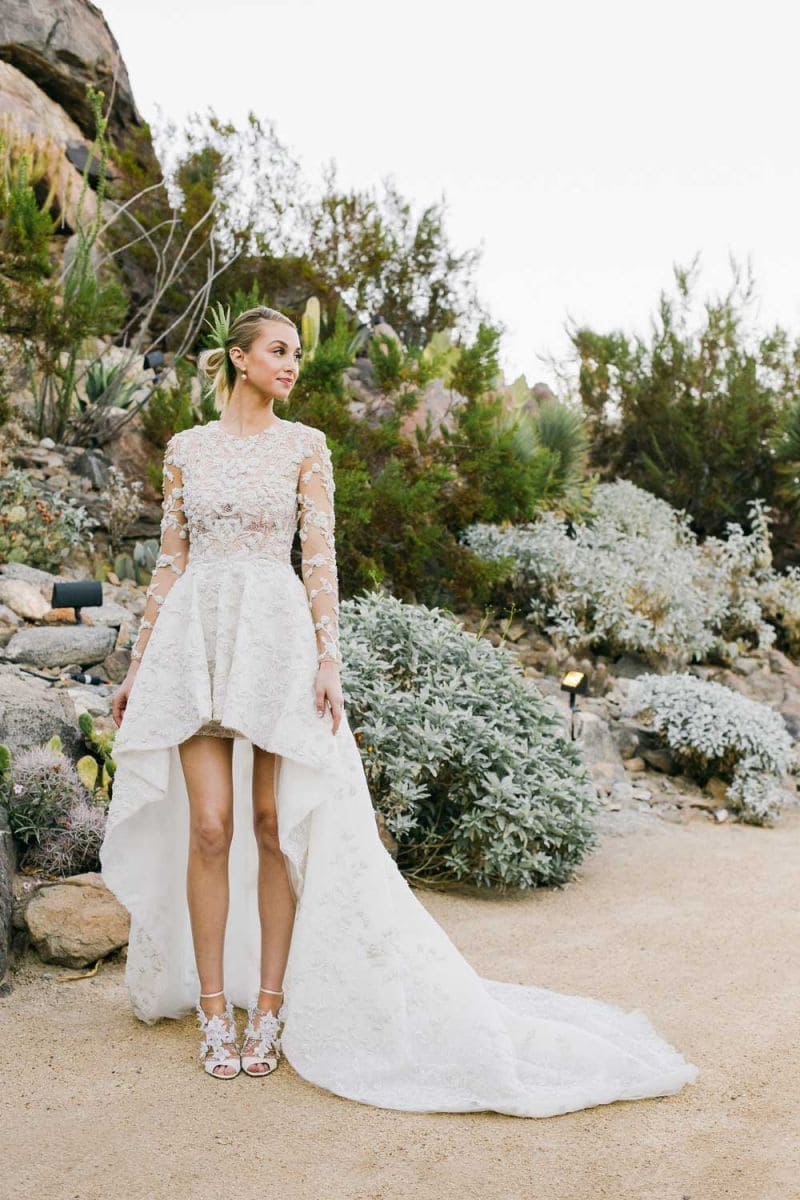 Short Wedding Dress Elegant Style with Whitney Port