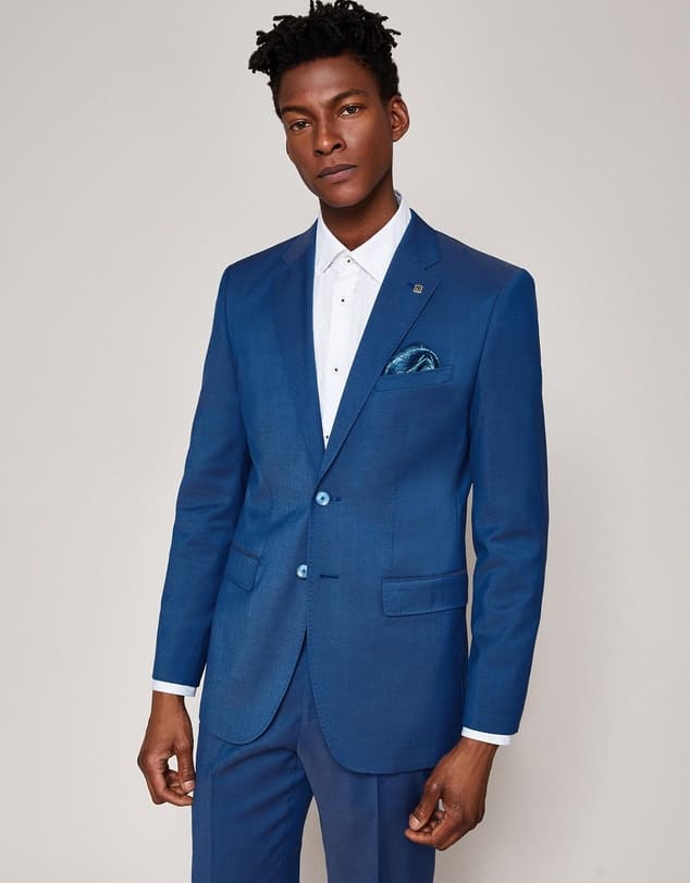 Ted Baker Blue Suit | Moss Hire