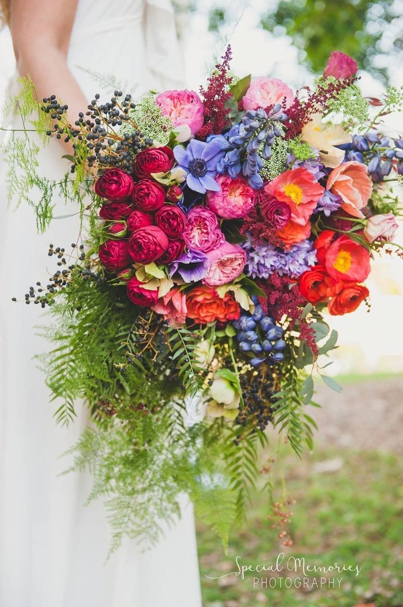 Wedding Flowers Queensland Unveiling Poppy