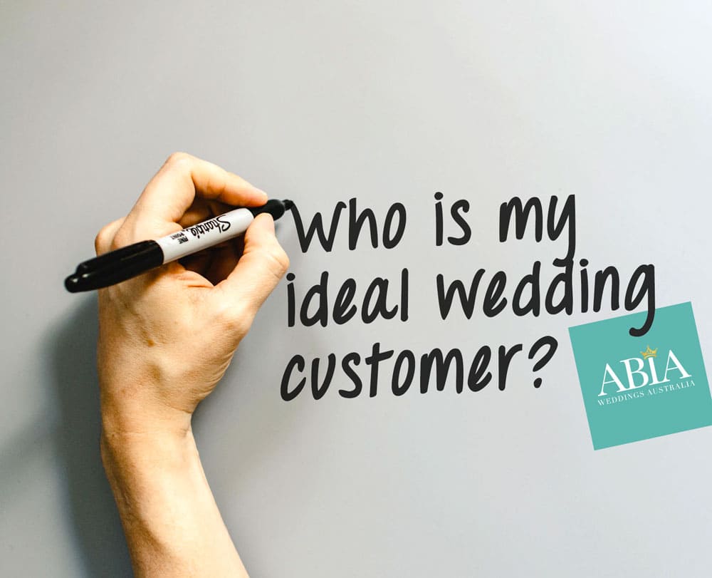 who is my wedding target market or customer