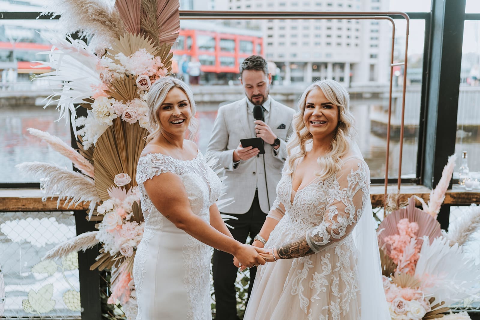 Real Wedding Bride & Bride