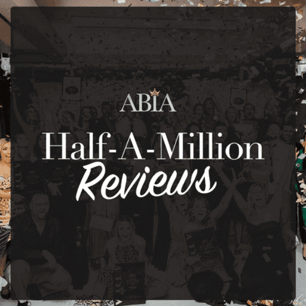 ABIA reaches half-a-million wedding reviews!