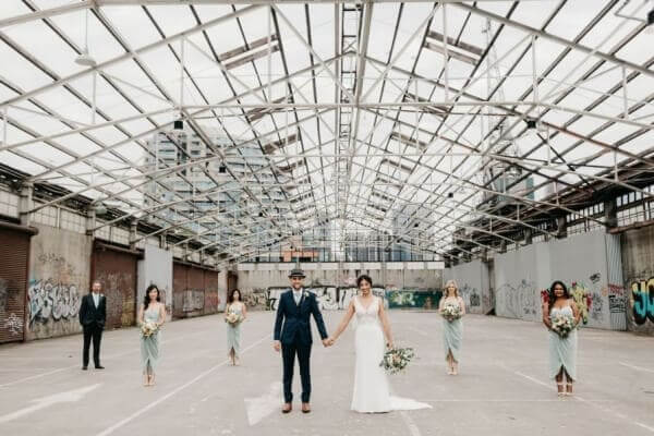 A Modern Industrial Wedding in Melbourne City.