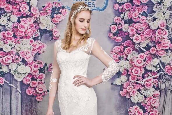 Long Sleeve Lace Mermaid Wedding Dress