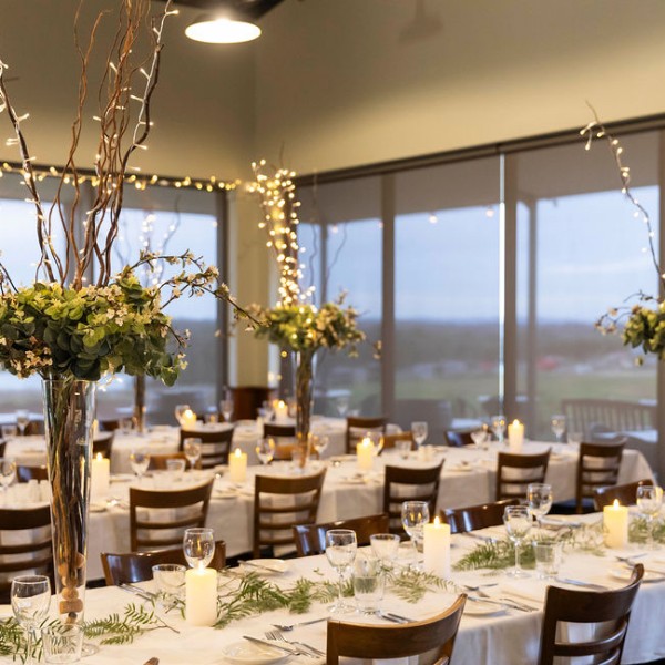 Centrepieces with Fairy Lights