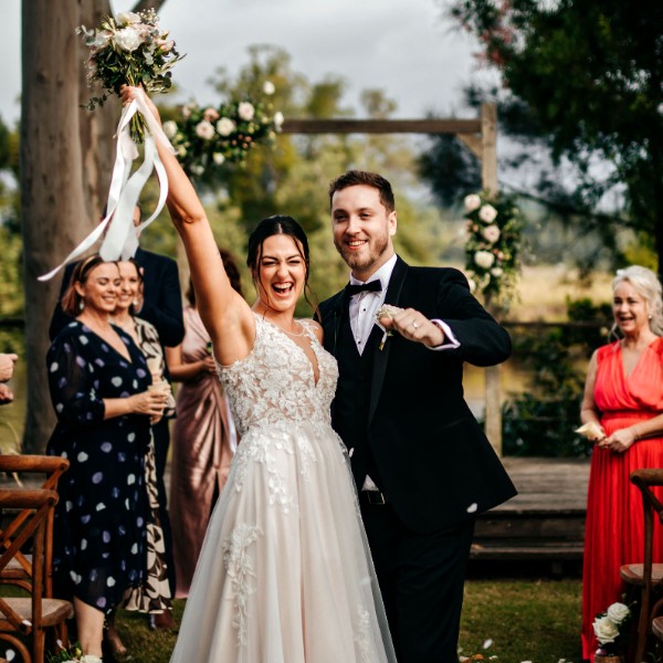 Now thats a happy bride