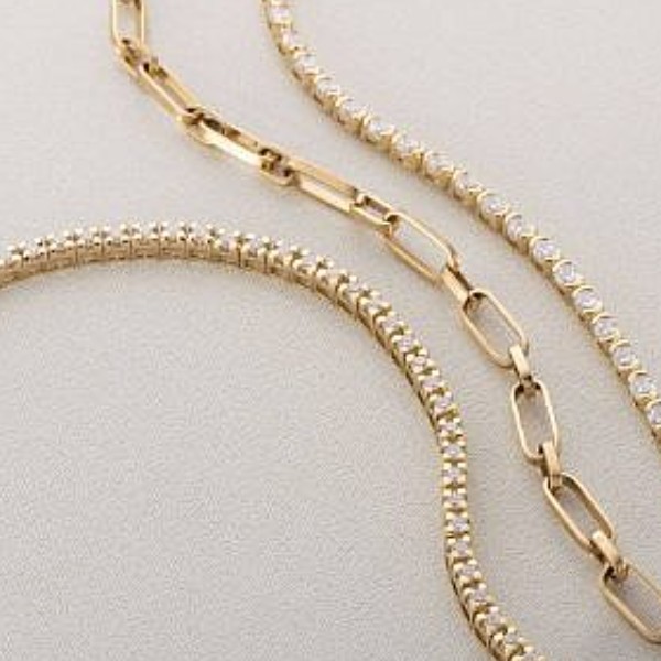 Andrew Mazzone Design Jeweller diamond and gold bracelets