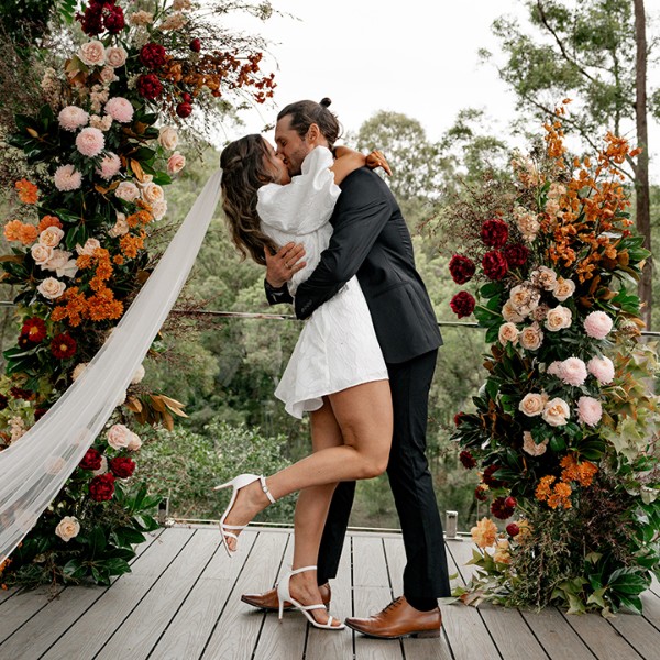 Indy & Blake with Autumn Theme