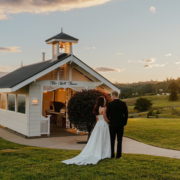 Bec & Josh at The Old Dairy Maleny