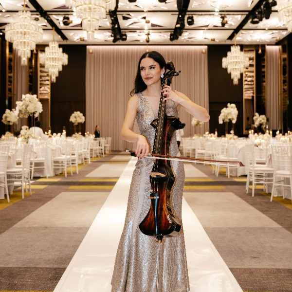 Wedding cello at Ritz Carlton