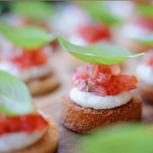 Add a touch of style to your next event with our selection of pre dinner canapÃ©s that are designed to enjoy with a sunset cocktail or glass of bubble