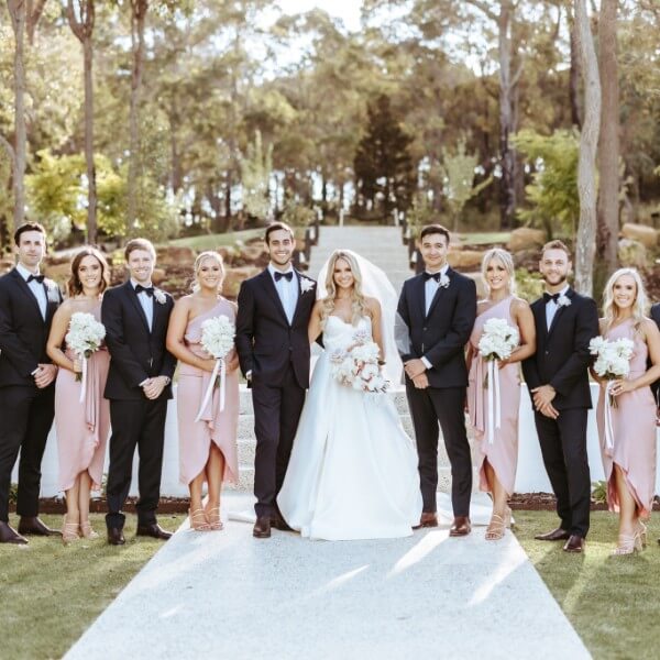 Bridal Party at Aravina