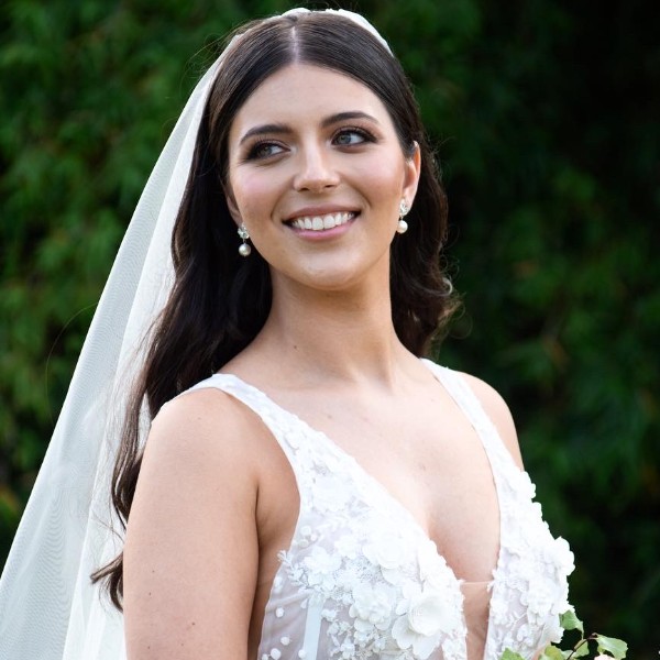 One of our gorgeous brides