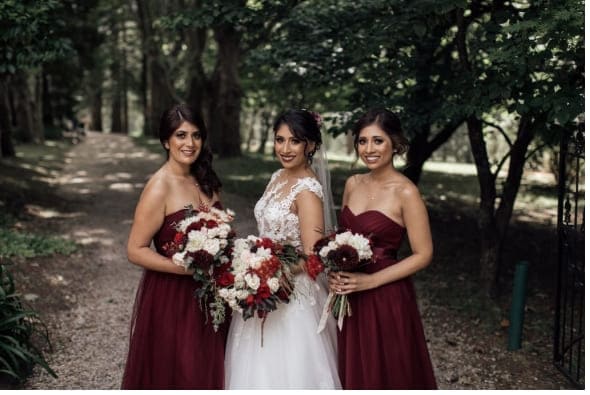gorgeous bridemaids