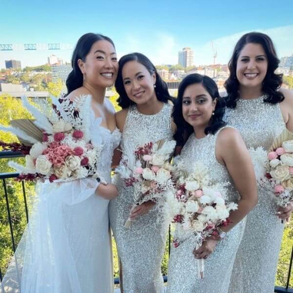 GORGEOUS BRIDAL PARTY