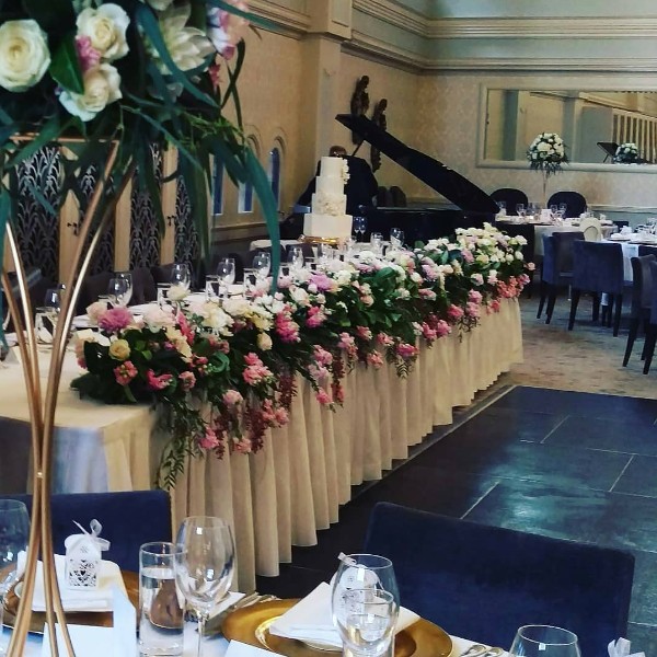 Cascading florals - Bridal QVB