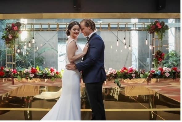 Black and Blue Tuxedo