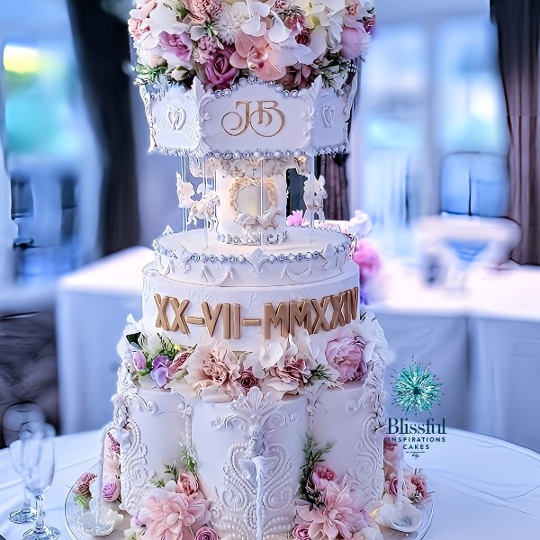 WHIMSICAL FAIRYTALE WEDDING CAKE