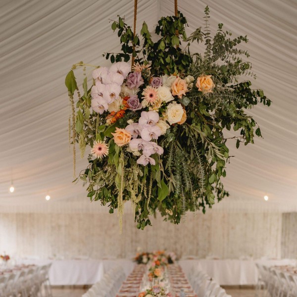 Reception Flower/Foliage Installation