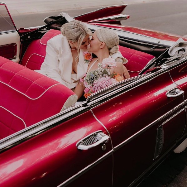 Caddyman Cadillac Car Hire - Melbourne Weddings 3