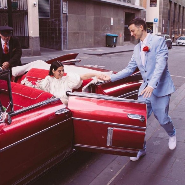 Caddyman Cadillac Car Hire - Melbourne Weddings 4