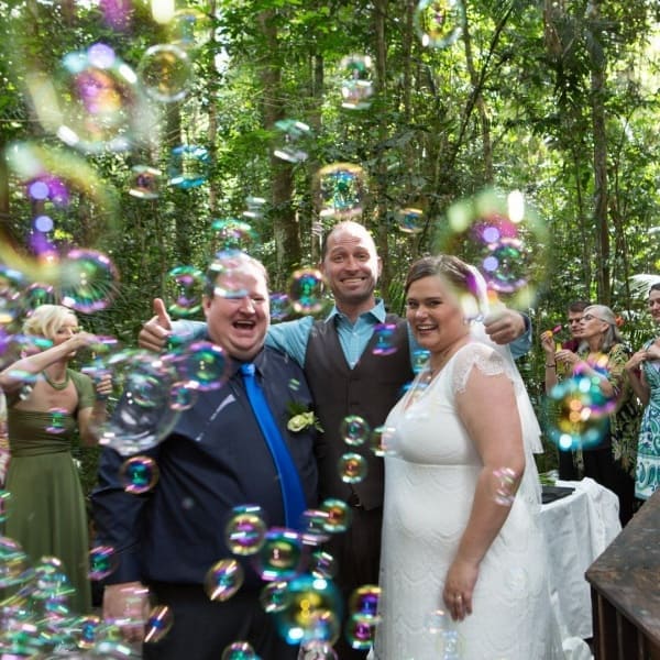 I'm forever blowing bubbles.