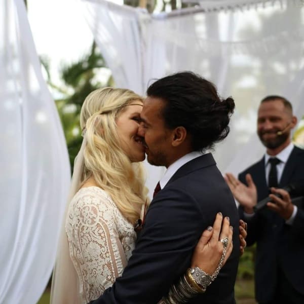 The longest journey begins with the first step, and Brittney and Bronson's journey was looong.