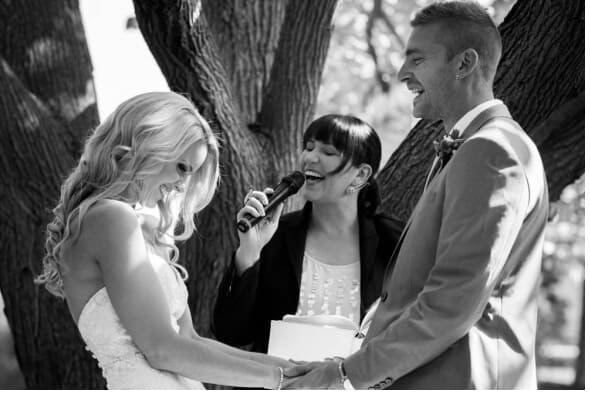 Adelaide marriage celebrant Camille Abbott