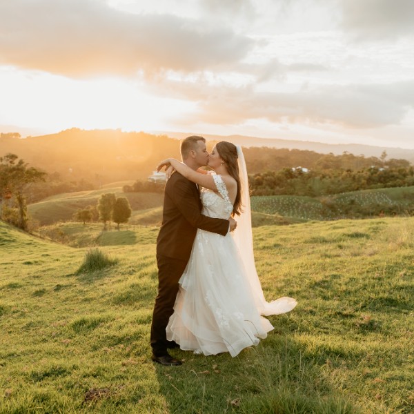 Bride & Groom Hinterland Sunset