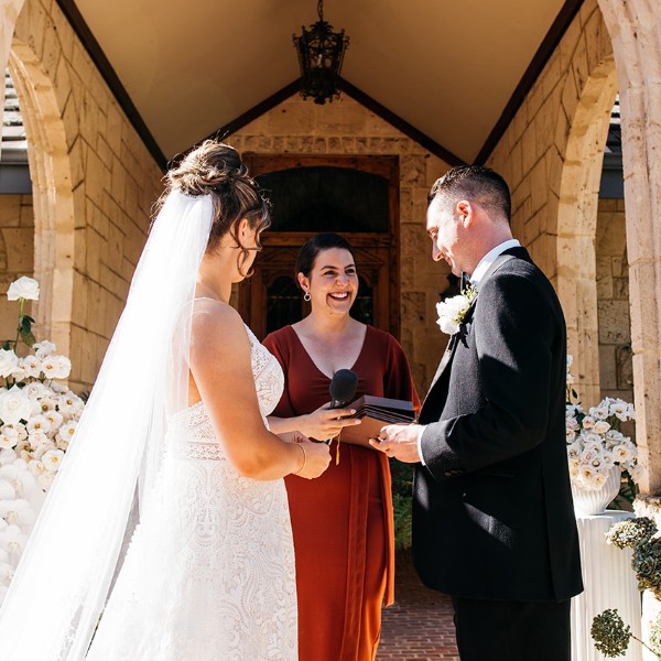 Stef and Albie at Brookleigh Estate. Photo by Shosh Kruger.