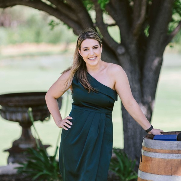 At Sandalford Wines. Photo by Nick Thake