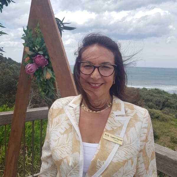 Chee - Excited and ready for the Ceremony