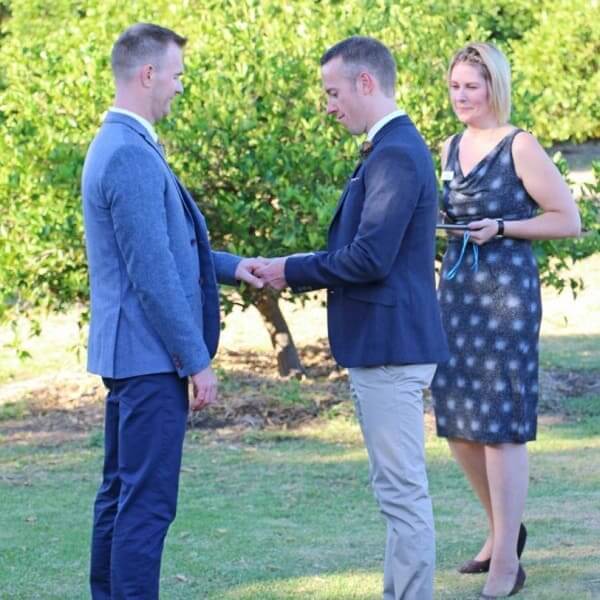 Gay weddings Adelaide