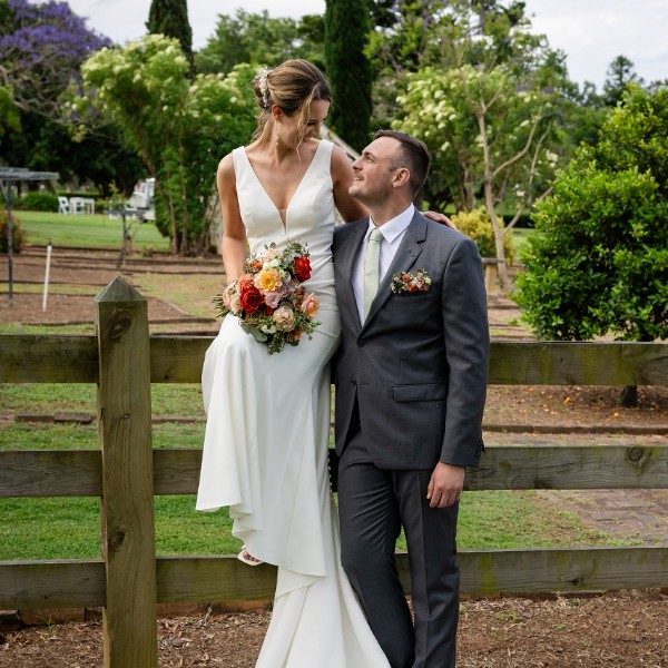 Orla and Jakob at Gledswood Homestead and WInery