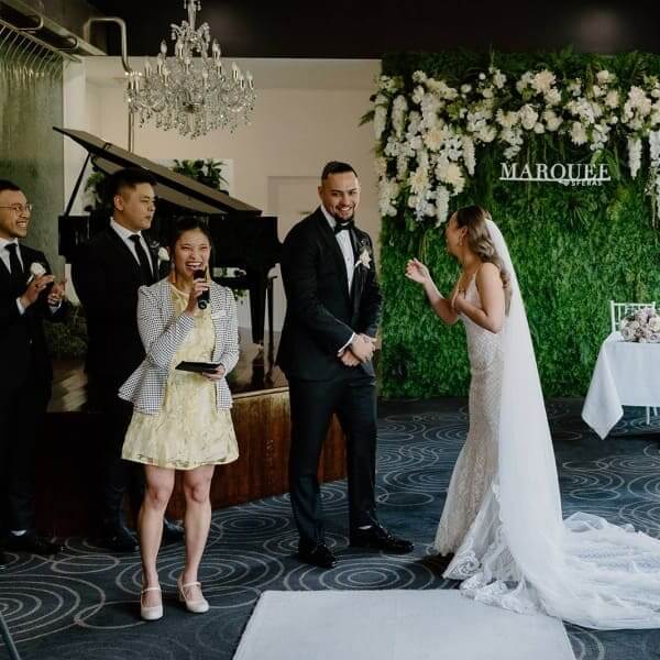 Beautiful couple Anne & Caleb and their beautiful ceremony.